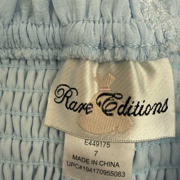 Light Blue Ruffled Dresses - Picture 4 of 5